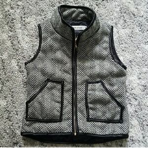 Girls herringbone vest
